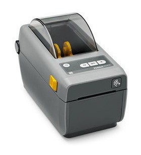 Dt printer zd410 2" print width, standard ezpl, 300 dpi, eu and uk cords, usb, usb host, modular connectivity slot
