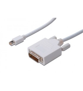 Displayport adapter cable 1.0m/mini dp - dvi(24+1)