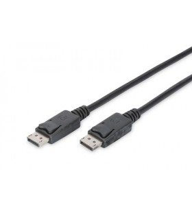Displayport connection cable/m/m 3.0m w/interlock dp 1.2 conf