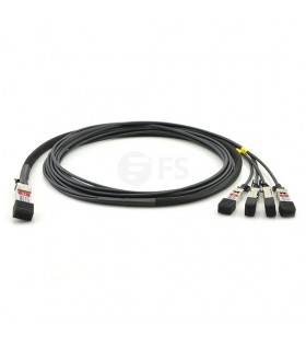 Qsfp to 4xsfp10g passive copper/splitter cable 5m