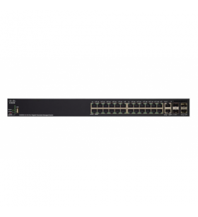 Cisco sg350x-24p-k9-eu cisco sg350x-24p 24-port gigabit poe stackable switch