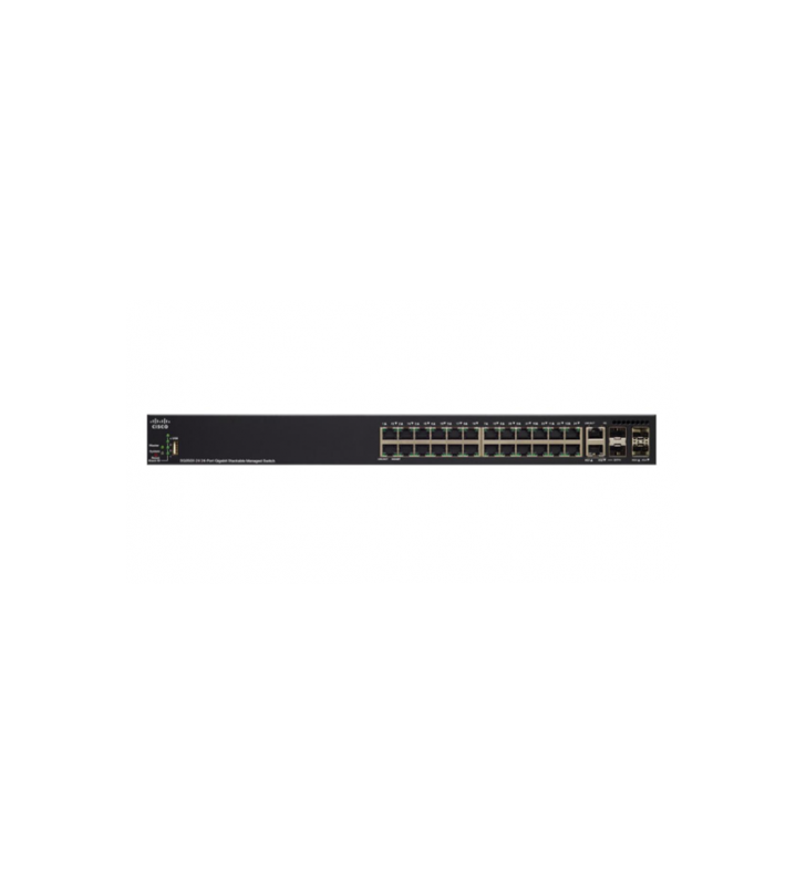 Cisco sg350x-24p-k9-eu cisco sg350x-24p 24-port gigabit poe stackable switch