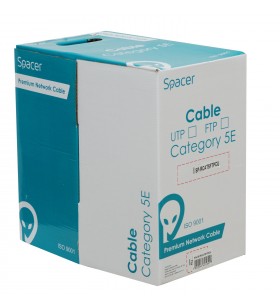 Rola cablu ftp spacer cat5e, 305m, cupru, "sp-rcat5ftpcu"