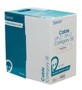 Rola cablu ftp spacer cat5e, 305m, cupru-aluminiu, "sp-rcat5ftpcca"