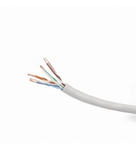 Rola cablu  utp gembird, cat5e, 100m, cupru-aluminiu, litat, awg24, "upc-5004e-l/100"