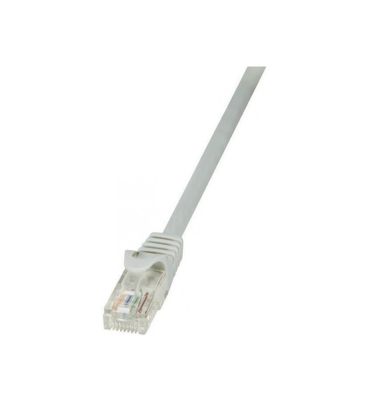 Logilink cp1022u logilink -cablu utp, cat 5e, 0,50m, gri (patchcord)