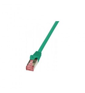 Logilink cq2065s logilink - patchcord cablu cat.6 s/ftp pimf primeline 3,00m, verde