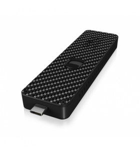Icybox ib-1820m-c31 icybox external enclosure for m.2 nvme ssd, usb 3.1 type-c, carbon