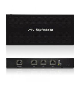 Ubiquiti router erlite-3, 3x gigabit lan, 1x rj45 serial, 1 million pps "erlite-3" ( include timbru verde 1 leu )
