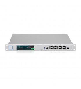 Ubiquiti unifi security gateway usg-xg-8, 8x 10g sfp+, 1x gigabit lan, 1x rj45 serial, 1x usb, built-in full color lcd touch dis