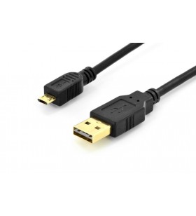 Usb conn.cable reversible 1.8m/a - micro b m/m 1.8 m ul bl