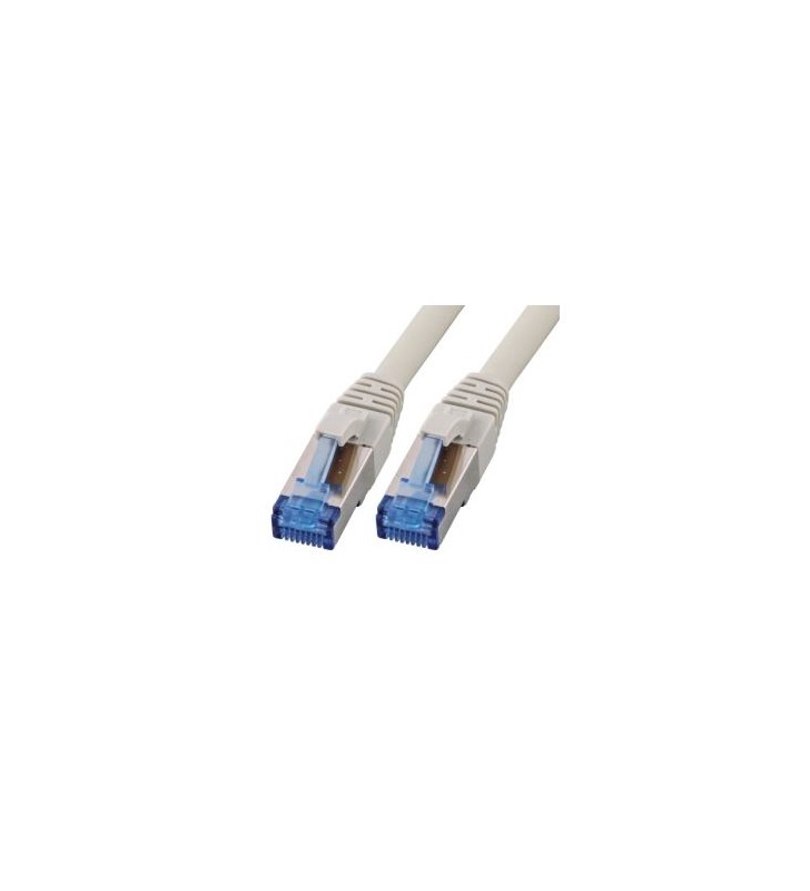 M-cab 3801 networking cable 0.5 m cat6a s/ftp [s-stp] grey