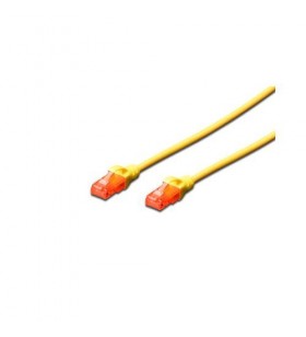 Digitus dk-1612-010/y digitus premium cat 6 utp patch cable, length 1,0m, color yellow