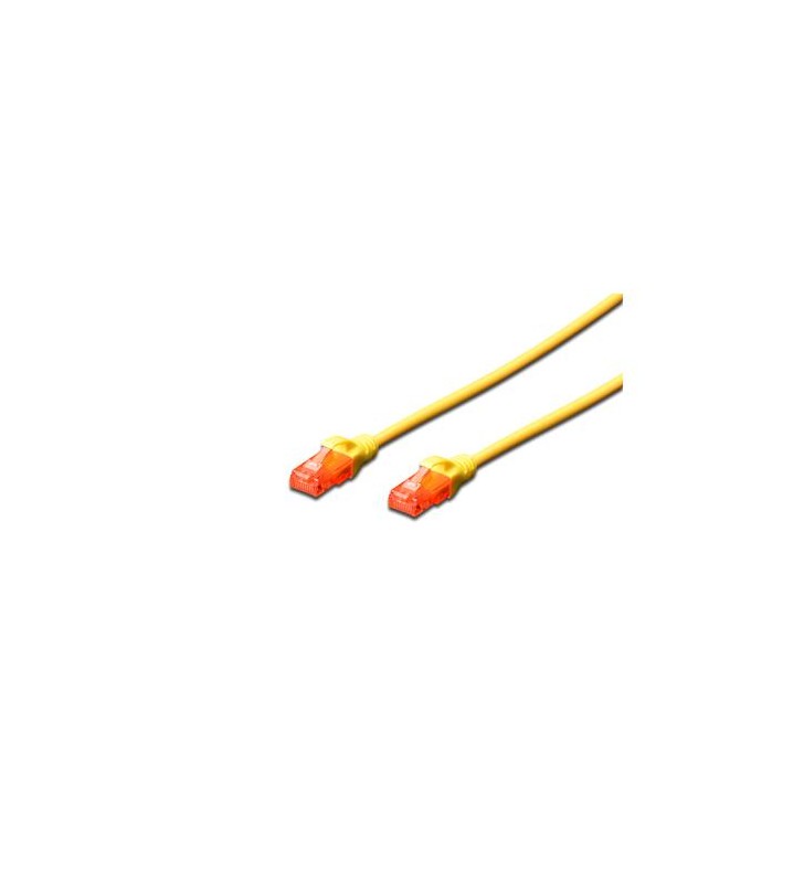 Digitus dk-1612-010/y digitus premium cat 6 utp patch cable, length 1,0m, color yellow