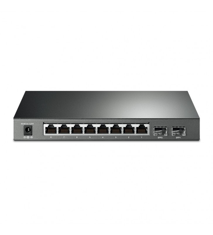 Tp-link tl-sg2210p switch-uri gestionate l2/l4 gigabit ethernet (10/100/1000) negru power over ethernet (poe) suport