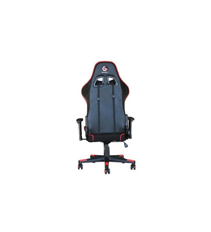 Gembird gc-scorpion-02 gembird gaming chair scorpion, balck mesh, red skin accents