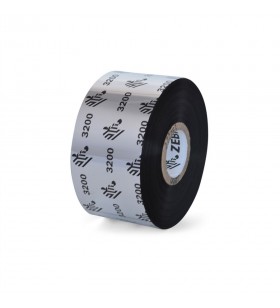 Wax/resin ribbon, 89mmx450m (3.5inx1476ft), 3200 high performance, 25mm (1in) core, 6/box