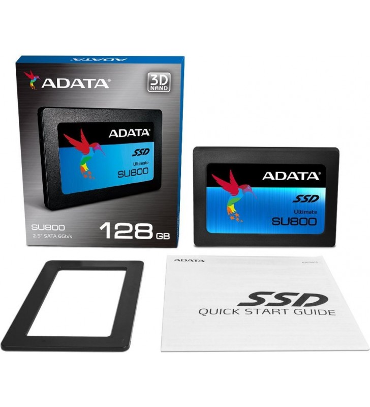 Ssd adata 2.5" sata3  512gb ultimate  su800 3d tlc nand r/w up to 560/520mb/s "asu800ss-512gt-c"