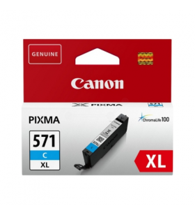 Canon cli571xlc ink 715 pages, 11ml cyan