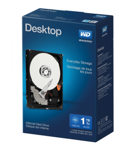 Hard disk western digital desktop everyday 1tb, sata 3, 64mb, 3.5inch