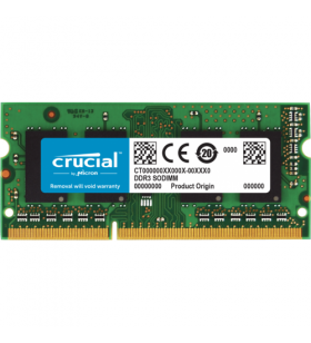 Crucial ct4g3s160bm 4gb ddr3 1600mhz cl11 sodimm for mac
