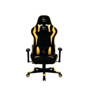 Gembird gc-scorpion-05 gembird gaming chair scorpion-05, black mesh, yellow skin
