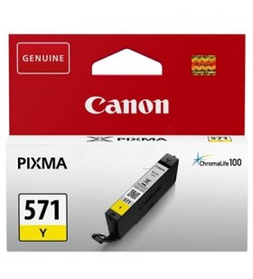 Canon cli571y ink 345 pages, 7ml yellow
