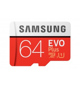 Samsung mb-mc64h memorii flash 64 giga bites microsdxc clasa 10 uhs-i