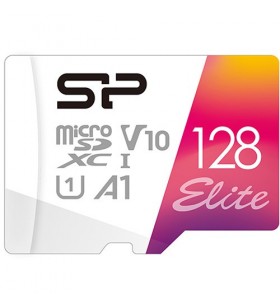 Silicon power memory card elite micro sdxc 128gb uhs-i a1 v10