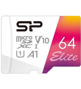 Silicon power memory card elite micro sdxc 256gb uhs-i a1 v10