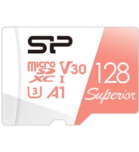 Silicon power memory card superior micro sdxc 64gb uhs-i a3 v30