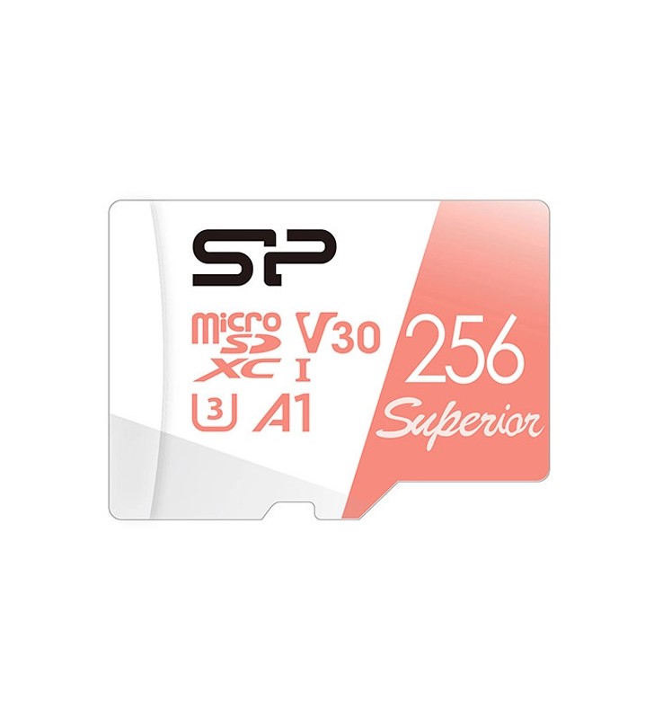Silicon power memory card superior micro sdxc 256gb uhs-i a3 v30