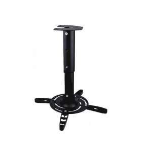 Art ramp p-102b art holder p-102 x40-62cmx to projector black 15kg mounting to the ceiling