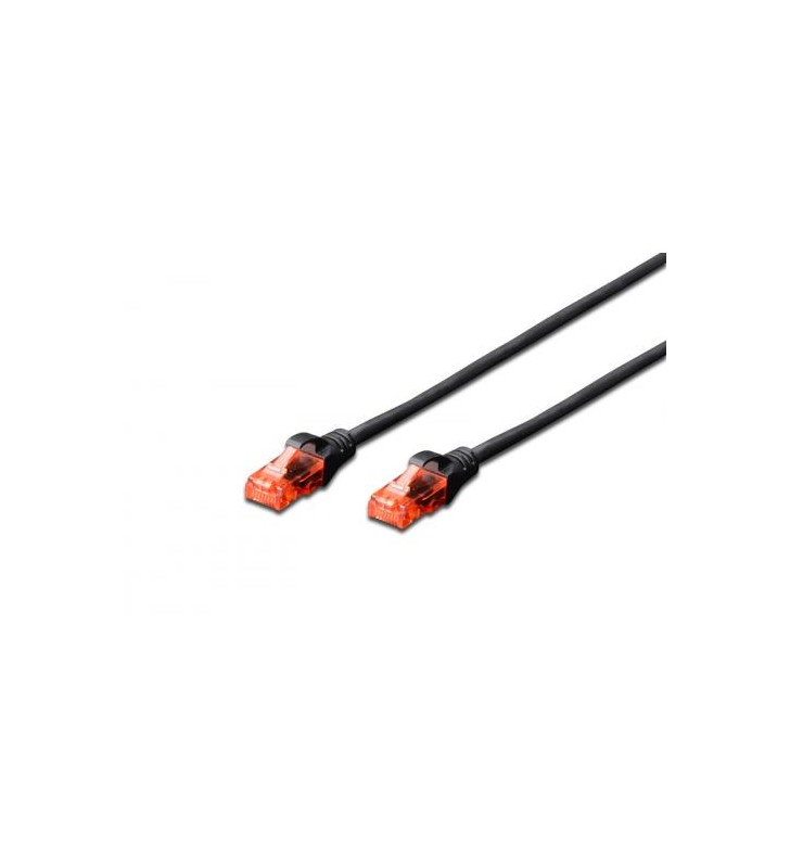 Digitus dk-1612-030/bl digitus premium cat 6 utp patch cable, length 3,0 m, color black