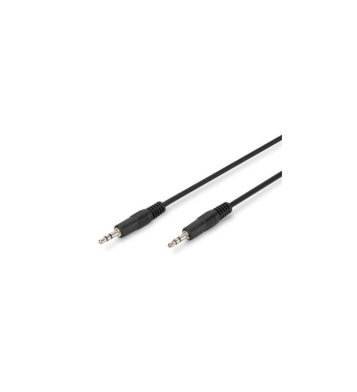 Digitus audio cable stereo/m/m 1.50m 2x0.10/10 bl