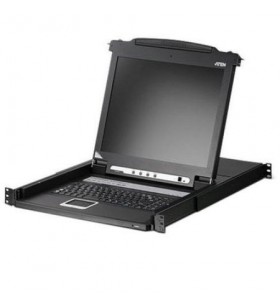 Aten cl5708in-ata-ag aten kvm 8 port lcd led 19 + keyboard + touchpad usb-ps/2, ip admin