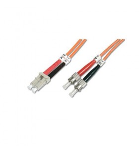 Digitus fiber optic cord/multimpatch lc/st 1m