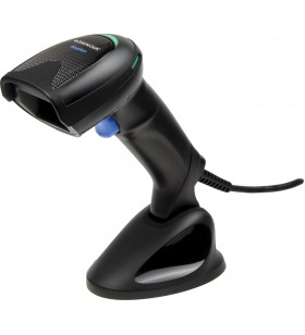 Gryphon i gd4590, 2d mpixel imager, usb/rs-232/wedge multi-interface, high density, black (includes scanner and all in one perma