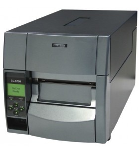Cl-s700ii printer with compact/ethernet card in