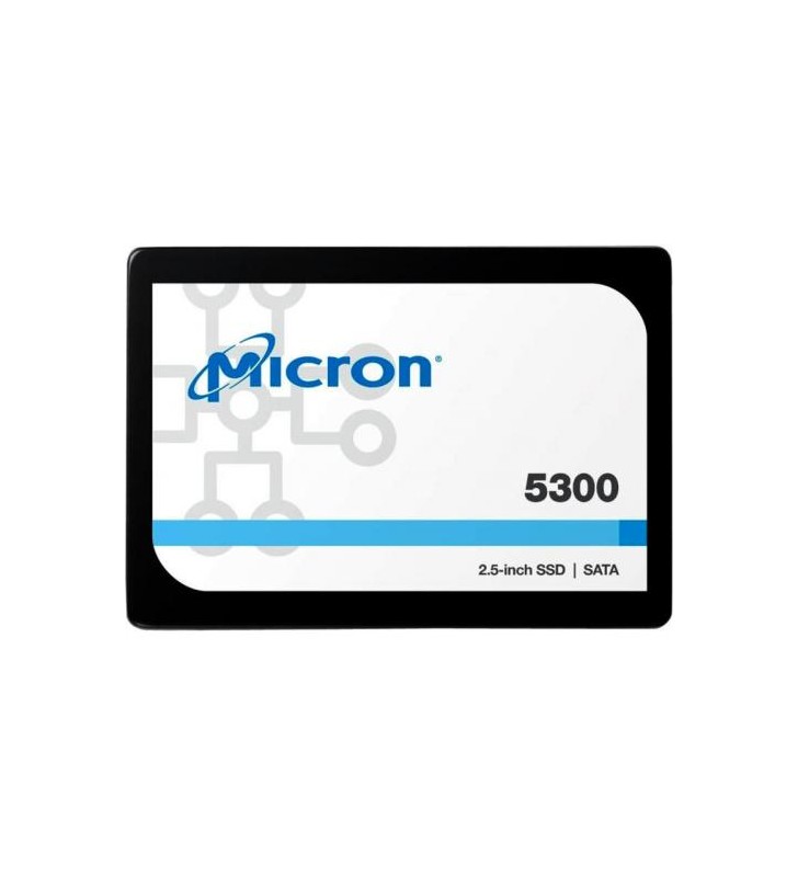 Micron 5300 pro 240gb enterprise ssd, 2.5” 7mm, sata 6 gb/s, read/write: 540 / 310 mb/s, random read/write iops 67k/40k