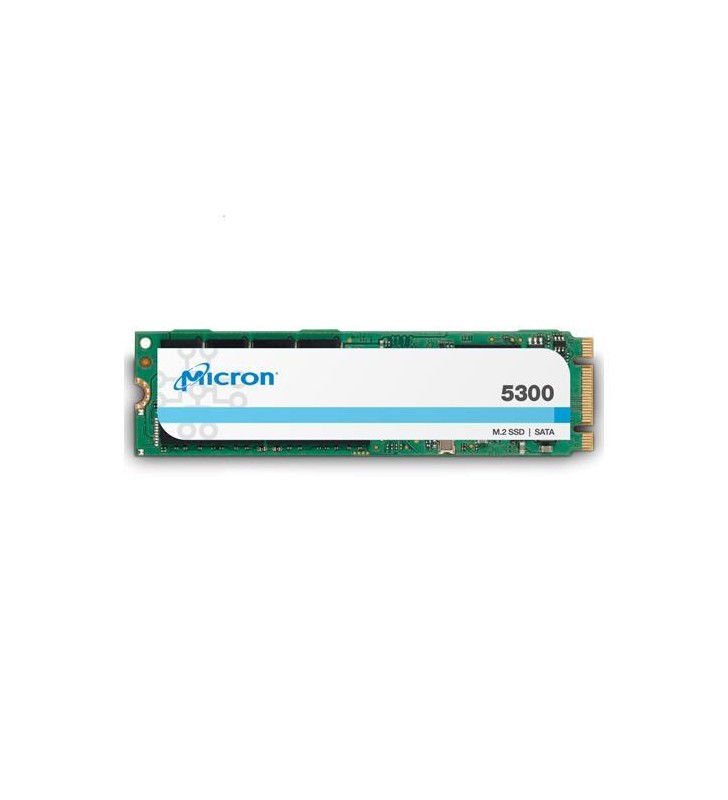 Micron 5300 pro 240gb enterprise ssd, m.2 2280, sata 6 gb/s, read/write: 540 / 310 mb/s, random read/write iops 67k/40k