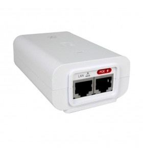 Ubiquiti poe 48v-24w gigabit power adapter, poe-48-24w no gigabit lan port voltage 230 v ac, white "poe-48-24w-wh"