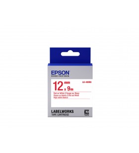 Epson label cartridge standard lk-4wrn red/white 12mm (9m)