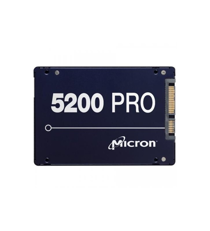 Micron 5200 pro 960gb enterprise ssd, 2.5” 7mm, sata 6 gb/s, read/write: 540 / 520 mb/s, random read/write iops 95k/32k