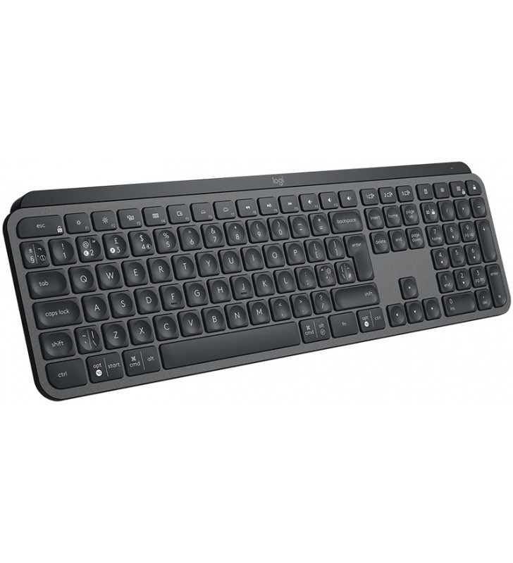 Logitech mx keys tastaturi rf wireless + bluetooth qwerty engleză regatul unit negru