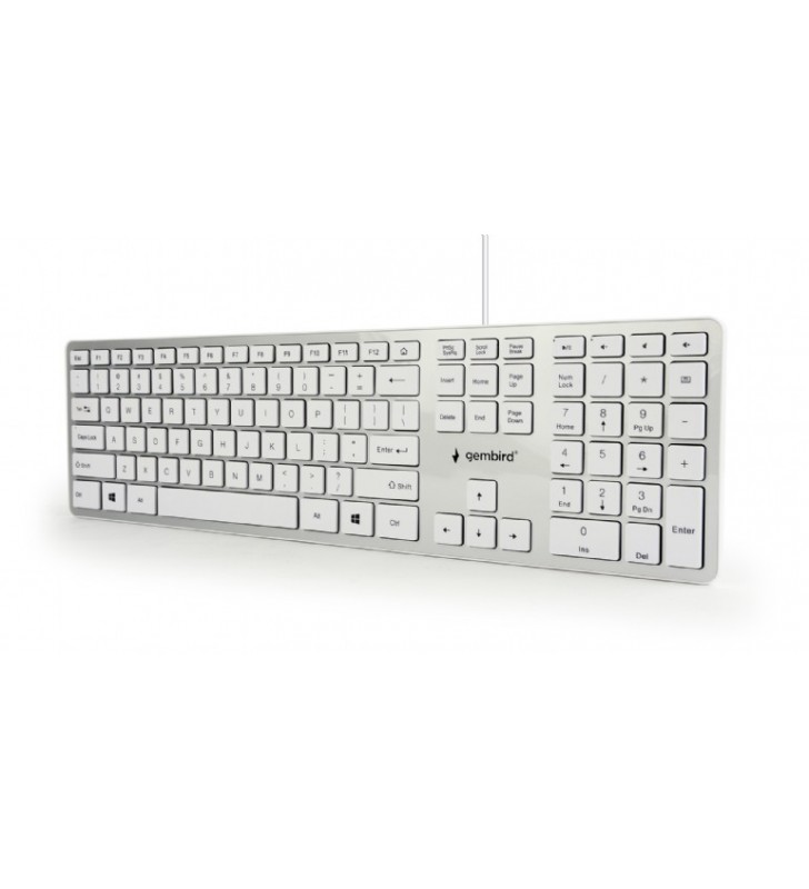 Chocolate keyboard, us layout, white "kb-mch-02-w"
