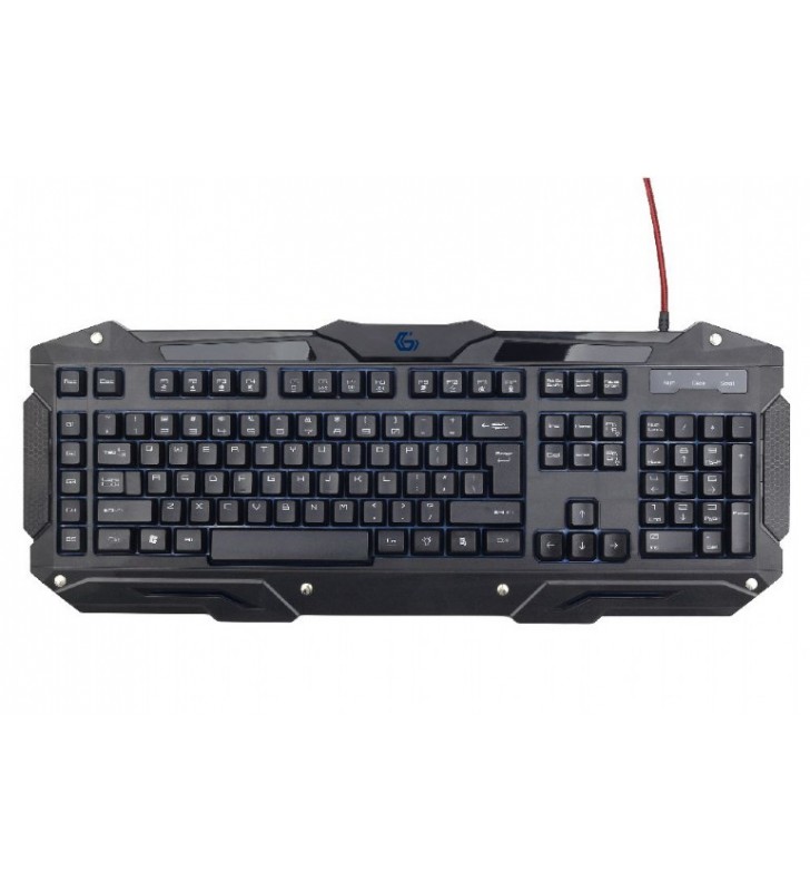 Programmable gaming keyboard, us layout, gembird "kb-umgl-01"