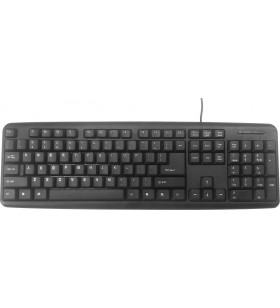 Tastatura gembird usb, 104 taste, black, "kb-u-103" 45503580 (include timbru verde 0.5 lei)