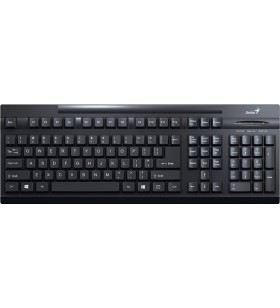 Tastatura genius usb, 108 taste, concave, black, "kb-125" "31300723100" (include timbru verde 0.5 lei)