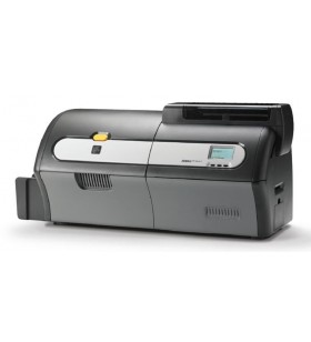 Printer zxp series 7 dual sided, uk/eu cords, usb, 10/100 ethernet, iso hico/loco mag s/w selectable
